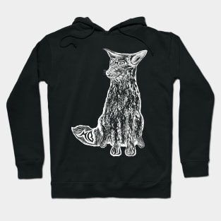 Clever Coyote Hipster Hoodie